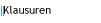 Klausuren