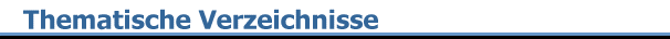 Thematische Verzeichnisse